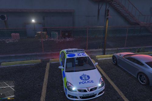 Police Scotland Vauxhall Vectra